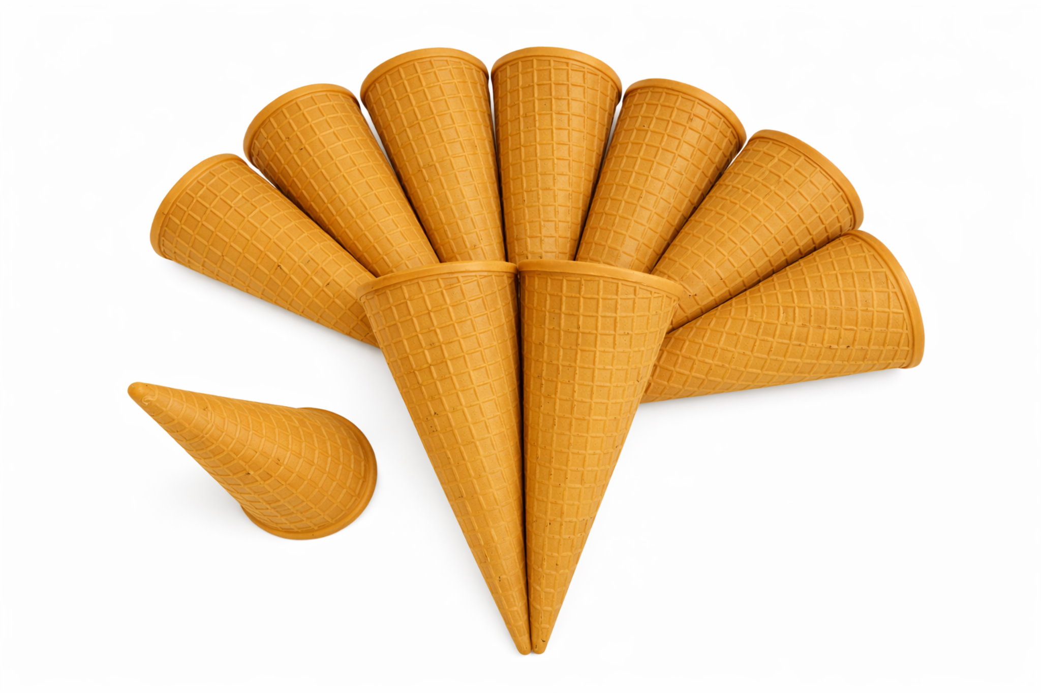 Cones caramelo