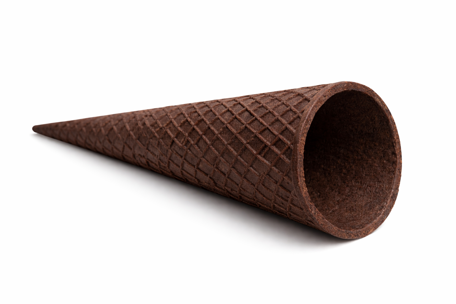 Cone chocolate (deitado)