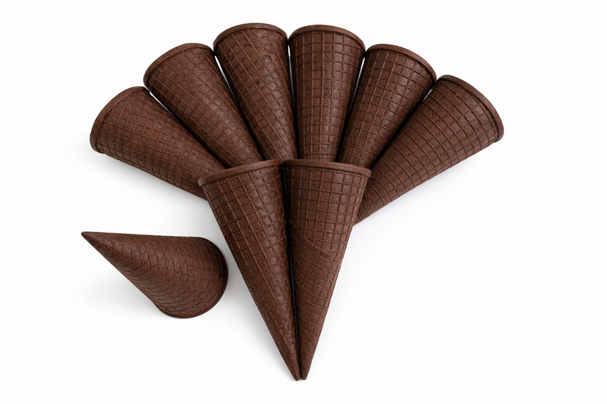 Cones chocolate